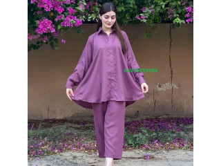 Stylish Women's Western Style Coat Inner & Trouser in Rawalpindi - 03070279795