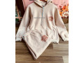 2-pcs-womens-stitched-plain-fleece-hoodie-tracksuit-in-sialkot-03070279795-small-0