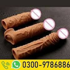 8-inch-silicon-condom-with-belt-in-hyderabad-03009786886-sex-toy-shop-big-0